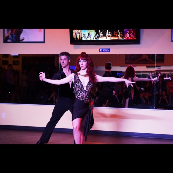 *SOLD* Latin Competition Dress - Picture 6 of 8